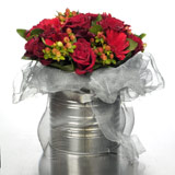 New Zealand Flower Arrangements New Zealand,:Wild Blooms in Metal Wrap